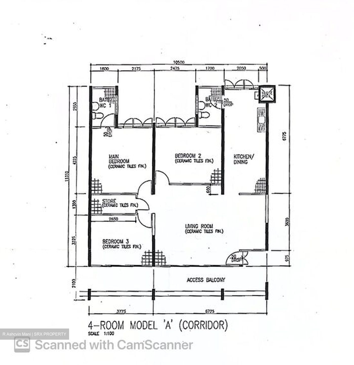 Blk 146 Eunos Spring (Bedok), HDB 4 Rooms #558827371